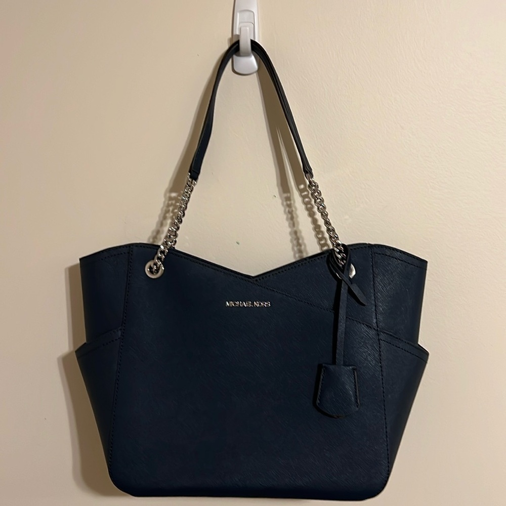 Michael Kors Jet Set Large Saffiano Leather Shoulder Bag